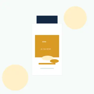 Демо опаковка на продукта D3 Sun Meter